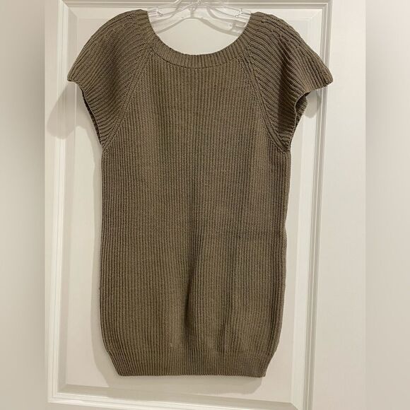 EUC Marc Jacobs Brown Olive Tan Sweater Vest Sz. XS - Picture 3 of 4
